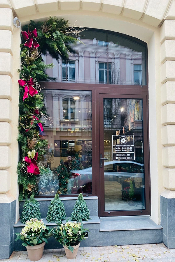 Nasza kwiaciarnia na Piotrkowskiej w Łodzi